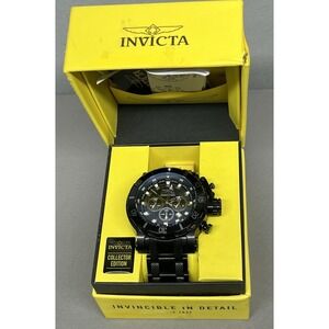 Invicta Coalition Forces Night Hawk Men's Watch - 52mm, Black